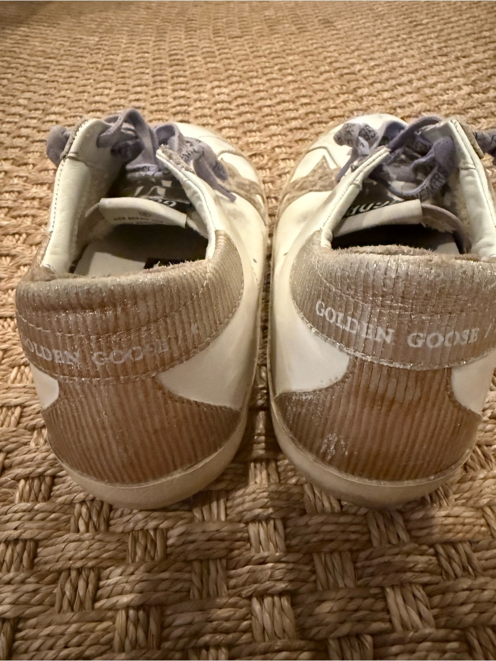 Golden Goose White Leather Superstar sz 39 original owner and packaging - Picture 4 of 10